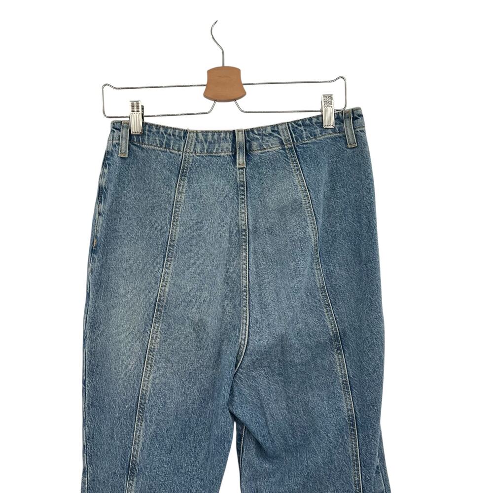 Free People‎ We the Free Florence Flare Jeans High Rise Size 31 - Picture 8 of 13